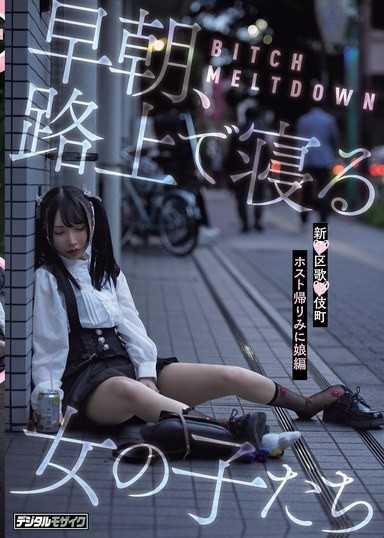BITCH MELTDOWN 凌晨、在路上睡覺的女孩們 新宿歌舞伎町牛郎店回家篇